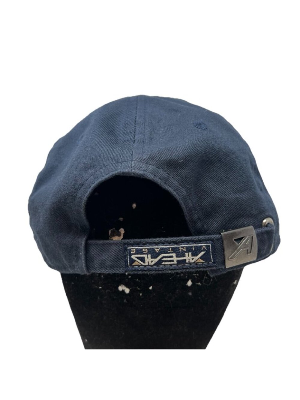 West Virginia University Mountaineers WVU Hockey Strapback Hat Cap Dad Logo - Picture 5 of 10